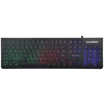 Teclado Gamer Multimídia Fortrek Black Eagle Preto