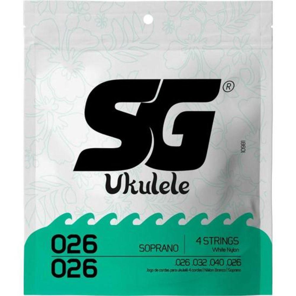 Encordoamento Para Ukulele Nylon Soprano SG - 1