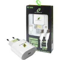 Carregador Turbo Com Cabo USB-C XC-UR28 Flex - 1