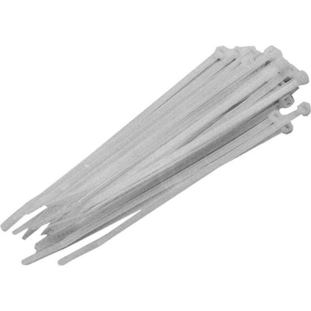 Abraçadeira Nylon 4,8x300mm Branca Storm pacote Com 100 - 1