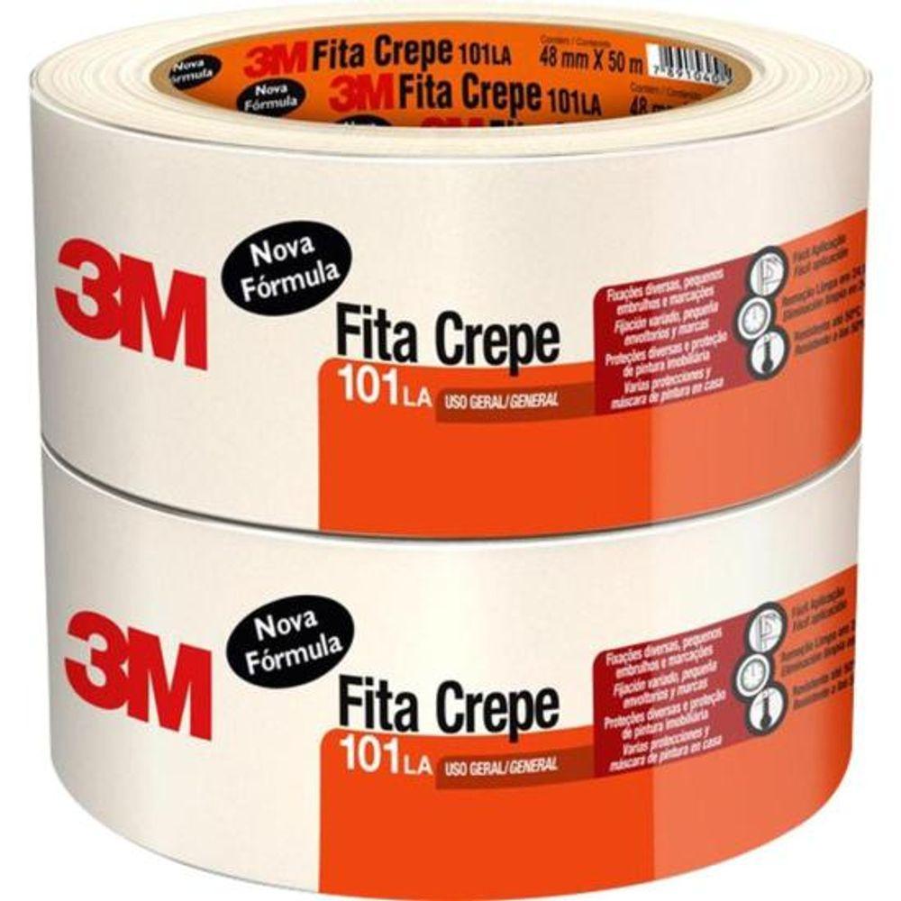 Fita Crepe 48x50 101LA Bege 3MPCT / 2 - 1