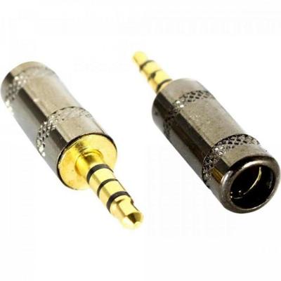 Plug P2 4C Metal Ponta Gold Storm pacote Com 10