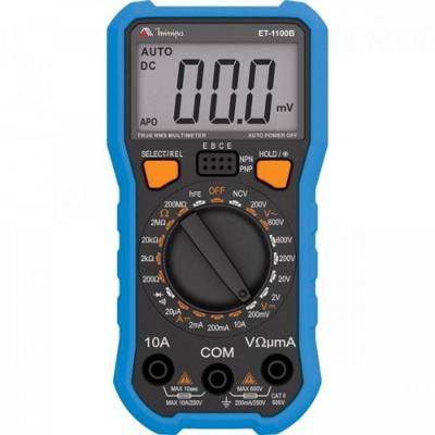 Multimetro Digital Minipa ET-1100B Azul/Preto