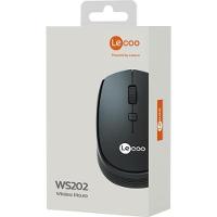 Mouse Sem Fio Lecoo WS202 Preto - 4