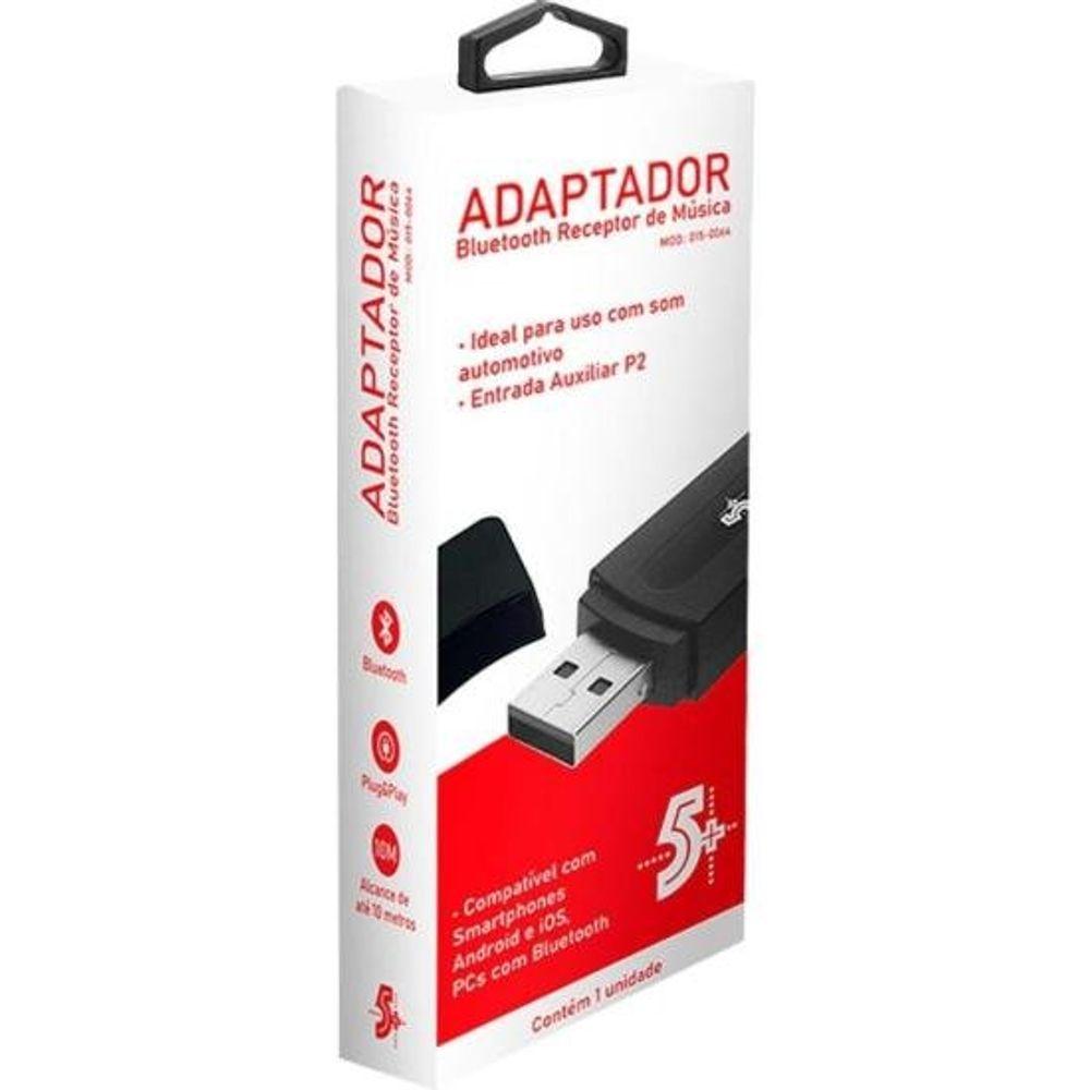 Adaptador Bluetooth Com Cabo P2 5+ - 4