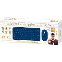 Kit Teclado e Mouse Sem Fio Letron Harry Potter Azul - 5
