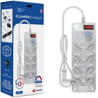 Filtro de Linha Com Proteção DPS 3P Energia 8 Clamper Transparente - 5