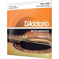 Encordoamento Violão Aço .010-.050 85/15 Bronze EZ900-B D Addario Com Corda Extra PL010 - 3