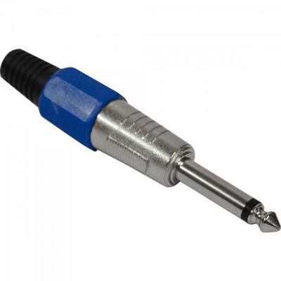 Plug P10 Macho Mono PGPZ0021 Azul Storm pacote Com 5