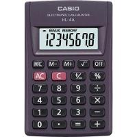 Calculadora de Bolso Casio HL-4A 8 Dígitos Preta - 1