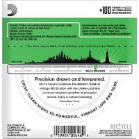 Encordoamento Violão Aço .009-.045 85/15 Bronze EZ890-B D Addario Com Corda Extra PL009 - 3