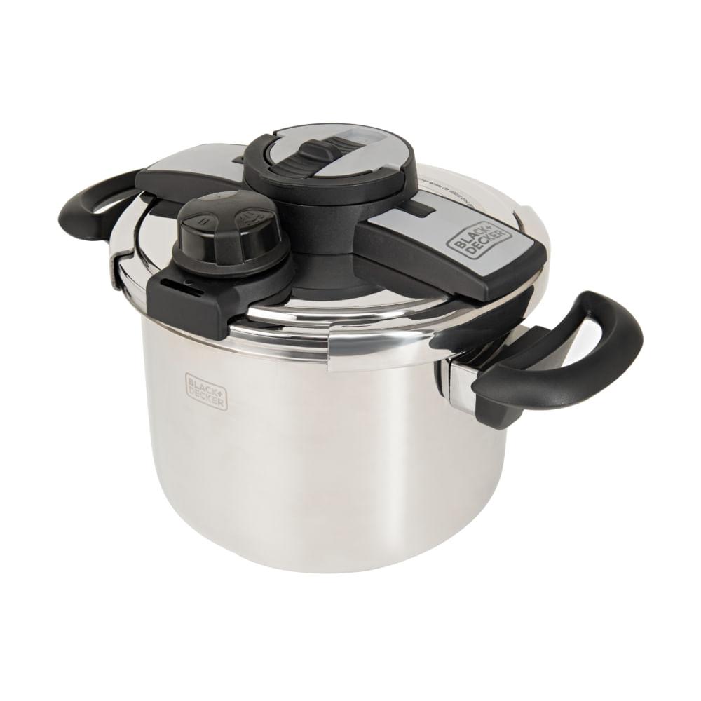 Panela de Pressão Inox 6 Litros Fechamento Externo Galaxy Pro Black&Decker - 2