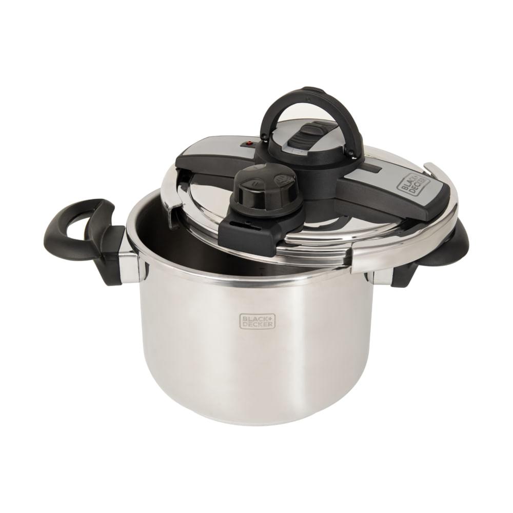 Panela de Pressão Inox 6 Litros Fechamento Externo Galaxy Pro Black&Decker - 4