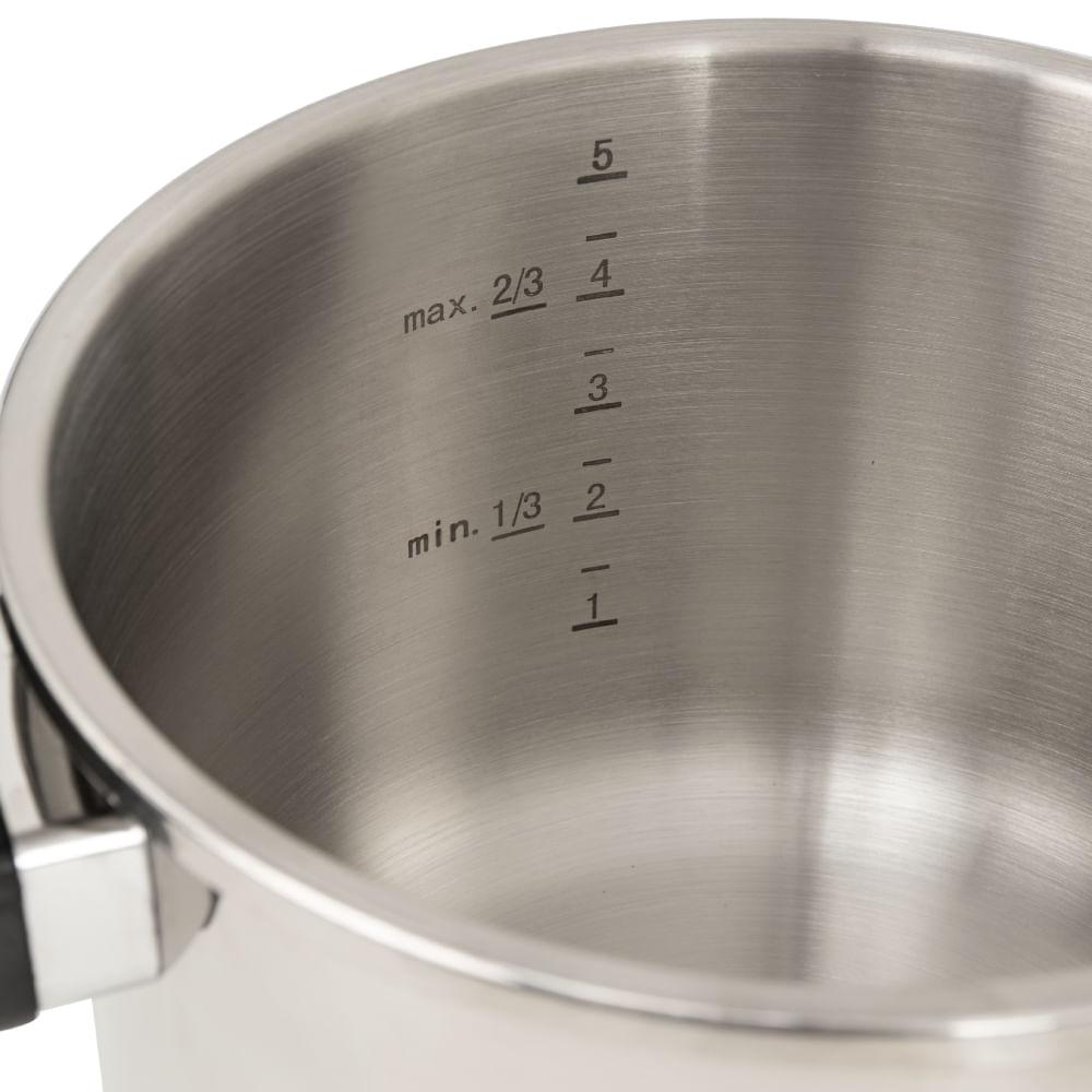 Panela de Pressão Inox 6 Litros Fechamento Externo Galaxy Pro Black&Decker - 5