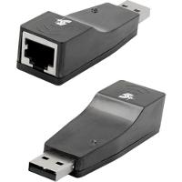 Adaptador USB 2.0 Para Rede RJ45 Ethernet 10/100 Mbps 5+ - 1