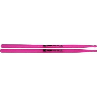 Baqueta Para Bateria Luminous Fiber Neon Roxo 7A Liverpool PAR / 2