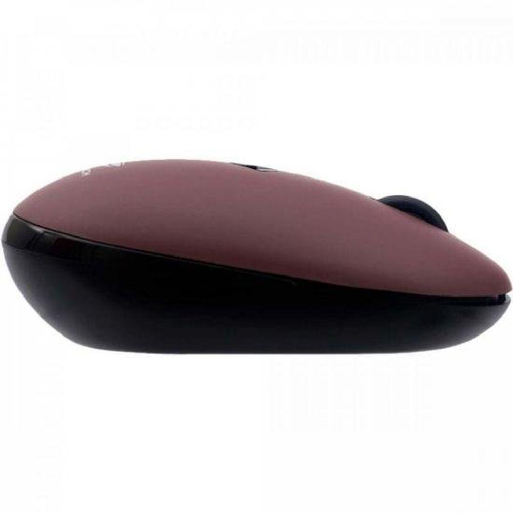 Mouse Sem Fio C3Tech M-W60RD RC Nano 1600DPI Vermelho - 3