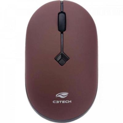 Mouse Sem Fio C3Tech M-W60RD RC Nano 1600DPI Vermelho
