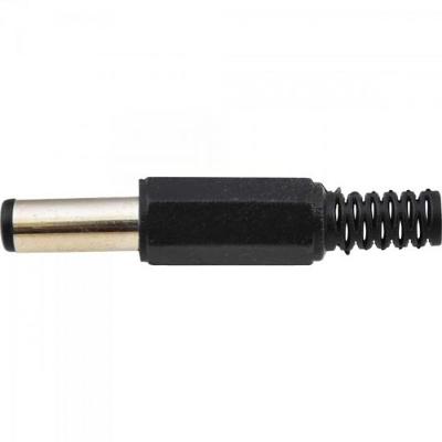 Plug P4 Plástico Com Protetor de Cabo PGPQ0003 Preto Storm pacote Com 50