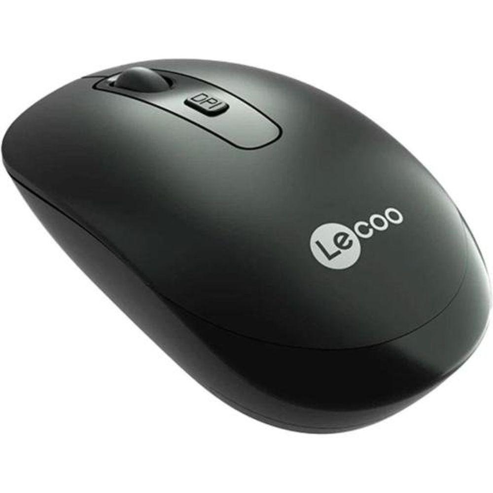 Mouse Sem Fio Lecoo WS205 Preto - 3
