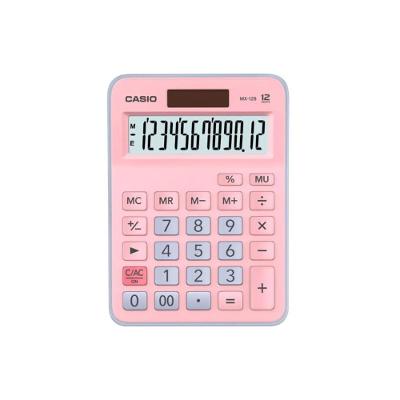Calculadora de Mesa Casio MX-12B-PKLB 12 Dígitos Rosa/Azul Claro