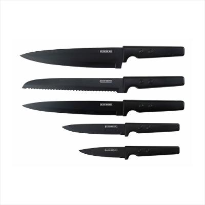 Jogo de Facas 5 Peças Vanguard Antiaderente Black&Decker