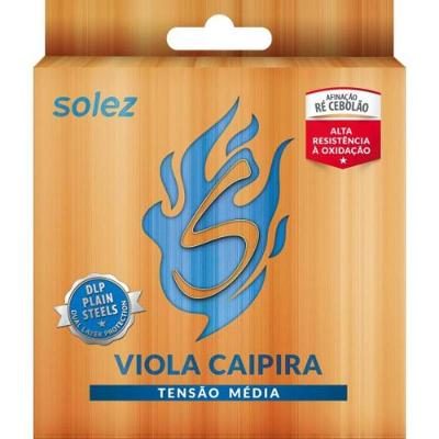 Encordoamento Para Viola Caipira Media Solez