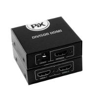 Divisor HDMI 1.3 1 Entrada X 2 Saídas Preto PIX - 2