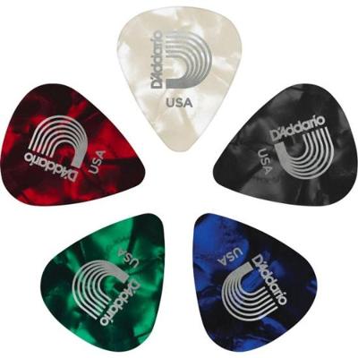 Palheta D Addario Celuloide Média Sortidas (Com10) pacote Com 10