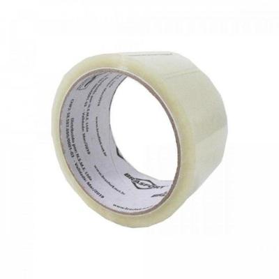 Fita Adesiva Para Embalagem 48mm X 45m Transparente BRASFORT pacote Com 5