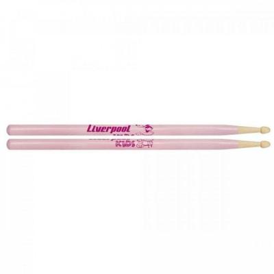 Baqueta Para Bateria Classic Kids Rosa Liverpool PAR / 2
