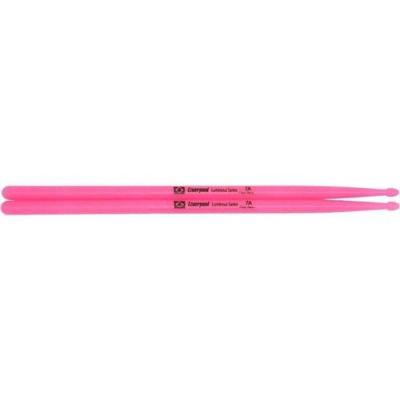 Baqueta Para Bateria Luminous Fiber Neon Pink 7A Liverpool PAR / 2