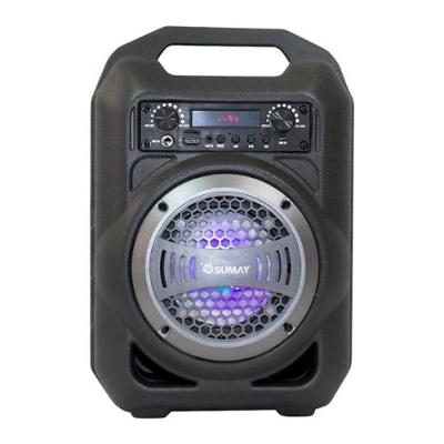 Caixa de Som Portátil Sumay Gallon Music CSP1302 30W Cinza