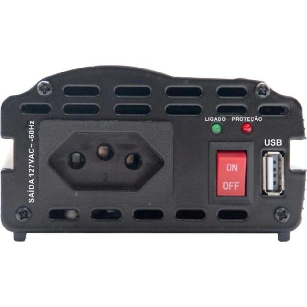 Inversor de Onda Modificada Hayonik MSW2103 300W 24V/127V USB - 4