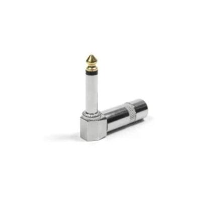Plug P10 Mono 90º Metal Ponta Gold Storm pacote Com 10