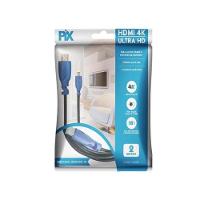 Cabo Micro HDMI X HDMI 2.0 4k 19 Pinos 2m Pix - 4