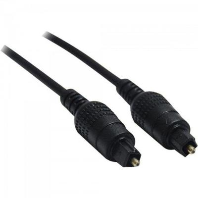 Cabo Fibra Optica Para Áudio Toslink 5m Preto Storm