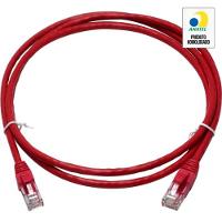 Patch Cord CAT.5E 1,5m Vermelho Nexans - 1