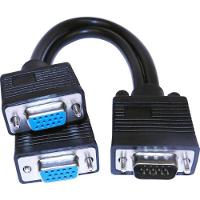 Cabo VGA HD15 Macho x 2 VGA HD15 Fêmea Storm - 1