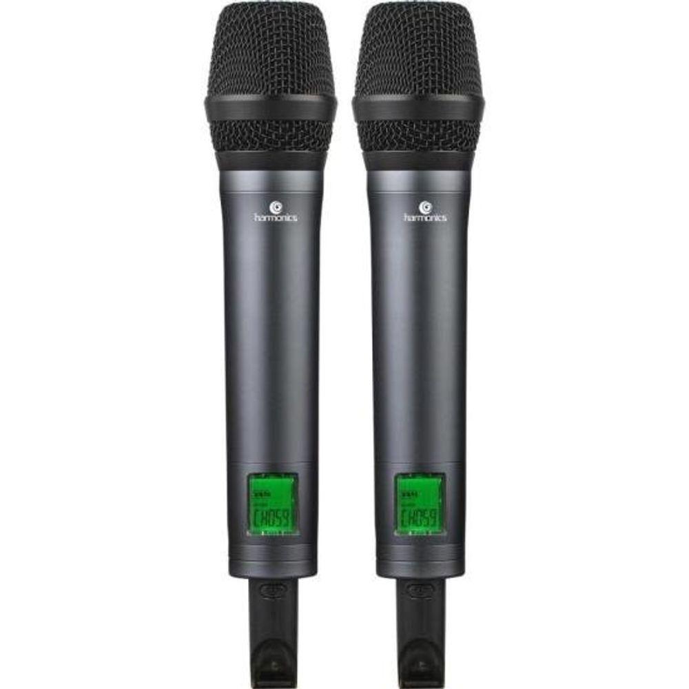 Microfone Sem Fio Harmonics HSF-300 Duplo - 2