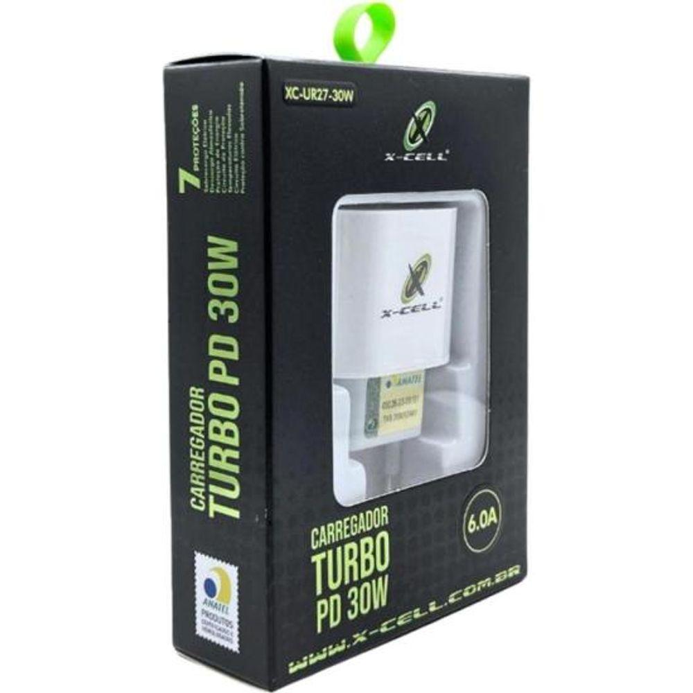 Carregador Turbo 6A 30w USB-C XC-UR27 Flex - 1
