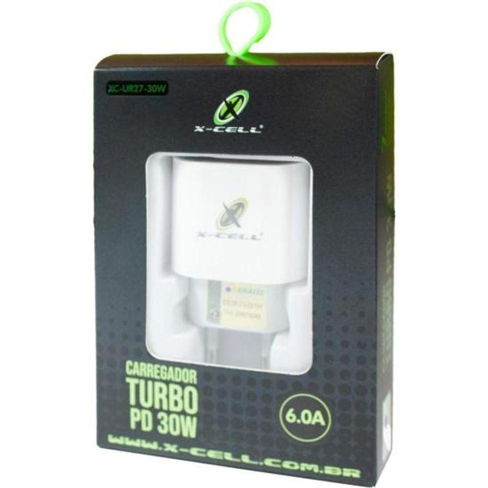 Carregador Turbo 6A 30w USB-C XC-UR27 Flex - 2