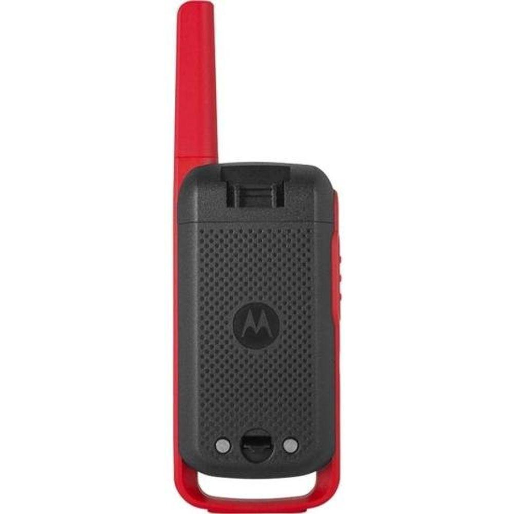 Rádio Comunicador Talkabout Motorola T210BR 32km Vermelho/Preto PAR / 2 - 7