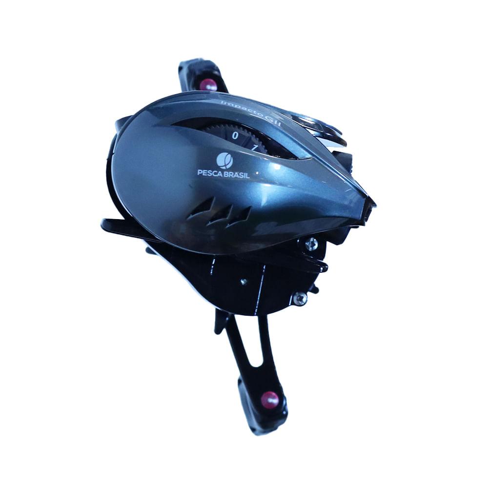 Carretilha Direita Impacto Gii 6+1 Roll 1 Unidade Pesca Brasil - 2