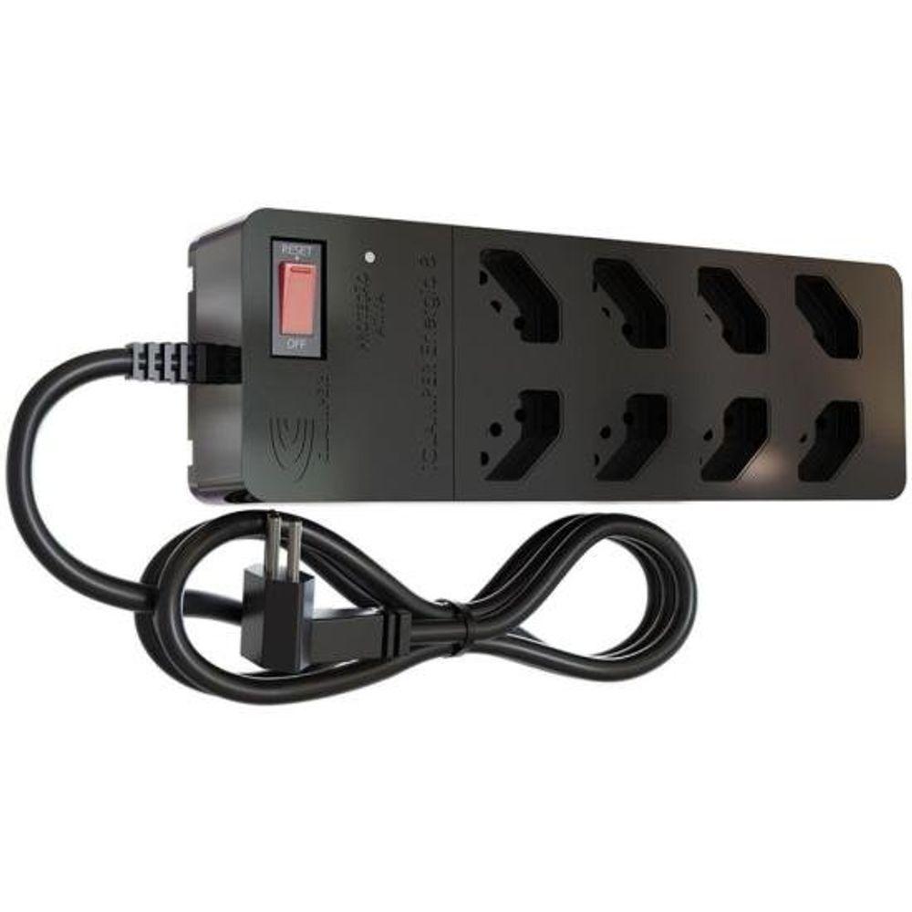 Filtro de Linha Com Proteção DPS 3P Energia 8 Clamper Preto - 2