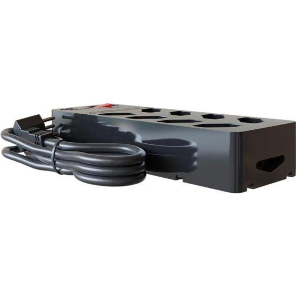 Filtro de Linha Com Proteção DPS 3P Energia 8 Clamper Preto - 5