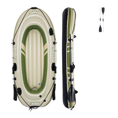 Bote Inflável Hydroforce 2 Pessoas Com Remo Voyager 300 Bestway