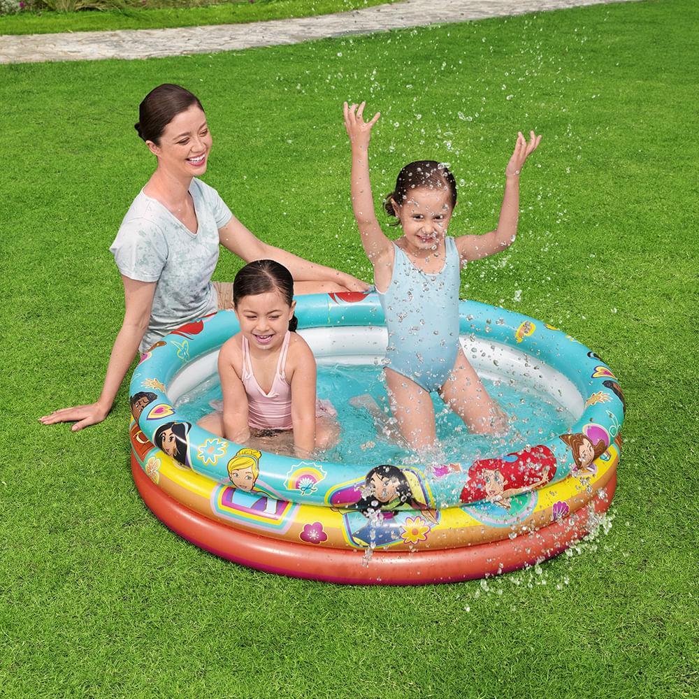 Piscina Inflável 200 Litros Princesas Azteq Bestway - 2