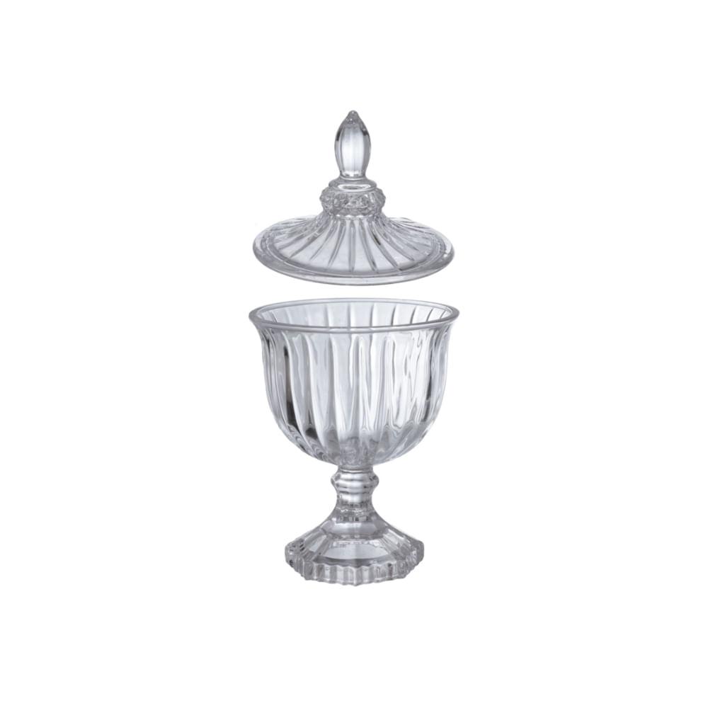 Vaso Decorativo de Vidro Meli de Dezenove Centímetros - Hauskraft - 1