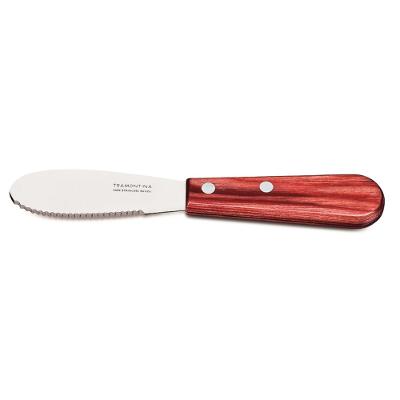 Espátula  Manteiga Inox 3 Polywood Vermelho Tramontina